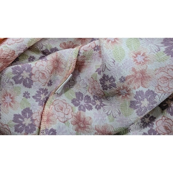 Nobody's Child 1940s Inspired Alexis Button Front Floral Midi Tea Dress UK 8 - Picture 9 of 11